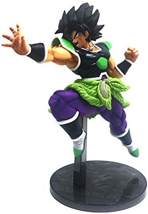 SONGDP Anime suit Anime Characters Dragon Ball Z Standard Super Saiyan 2018 Theatrical Edition Broli Deep Blue Goku Model Pvc Decoration Dragon Ball Z Action Figure Anime character