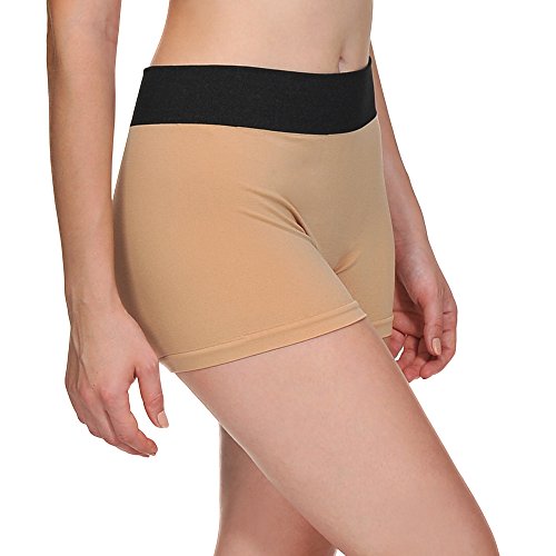 LastFor1 Women Underwear Boyshorts Panties Briefs Pack Plus Size 3 Pack M 440 - Thumbnail 3