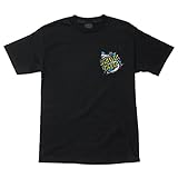 Santa Cruz Mens Shark Dot Regular Short-Sleeve Shirt