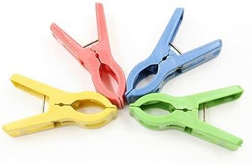 2015 20 pcs New Heavy Duty Plastic Laundry Clothes Pins Color Hanging Pegs Clips Hangers &amp; Racks