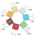 ACBungji Auto Car Micro II 2 Blade Fuse 5A 7.5A 10A 15A 20A 25A 30A Assortment ATO ATC 35 Pieces for SUV Truck RV