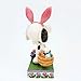 Peanuts by Jim Shore Easter Bunny Snoopy w/ Basket