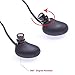 ADAX Best Lightweight Magnetic Wireless Earbuds with Mic Sprot Around The Neck Bluetooth Headphones for Running Workout Neckband Headset Necklace in Ear Earphones with Microphone for iPhone,Black