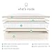 Naturepedic Verse Organic Kids Mattress - Full Firm With Encased Coil Layers - Quilted Sides - Universal Comfort for Trundle and Bunk Beds