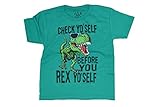 Check Yo'self Before You Rex Yo'Self Boys Shirt (4)