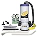 ProTeam Commercial Backpack Vacuum, Super CoachVac Vacuum Backpack with HEPA Media Filtration and Xover Multi-Surface 2-Piece Wand Tool Kit, 10 quart, Corded primary
