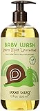 Little Twig All Natural, Hypoallergenic, Extra Mild Organic Baby Wash for Sensitive Skin, Unscented, 17 Fluid Oz