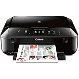 Canon MG6820 Wireless All-In-One Printer with Scanner and Copier: Mobile and Tablet Printing with Airprint and Google Cloud Print compatible, Black