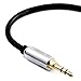 Otimo 6Ft Premium Auxiliary (AUX) Cable 3.5mm Male to Male Aux Cable for Car- Aux Cord Compatible with iPhone, Android, Mac, PC, iPad and More!