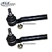 DLZ 2 Pcs Front Suspension Kits Front Outer Tie Rod End ES3712 Compatible With Forester 1998-2016