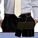 Strapless Suspenders By Antoine Set of 4 One Size Black