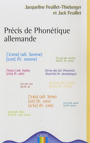 Précis de phonétique allemande