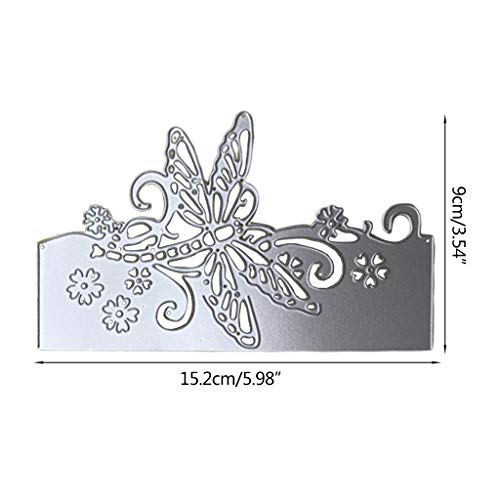 Itlovely Butterfly Envelope Greeting Card Metal Cutting Dies Stencil Scrapbooking Photo Album Card Paper Embossing Craft DIY - Thumbnail 4