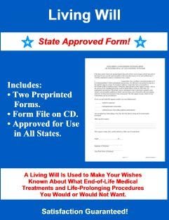 Amazon Com Living Will Form Legal Forms Office Products