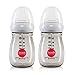 Joovy Boob Baby Bottles Made from Durable, Medical-Grade PPSU with CleanFlow Vent Technology to Prevent Nipple Collapse, Negative Pressure, and Colic Symptoms (9oz, 2pk)