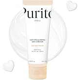PURITO Oat In Calming Gel Cream, Non-Comedogenic, 77% Oat Seed Water Lightweight Water-Gel Face Moisturizer, Fragrance-Free, Vegan Korean Skincare, Sensitive & Blemish-Prone Skin, 100 mL