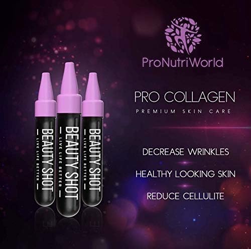 ProNutriWorld Premium Liquid Marine Collagen Shots 5000mg, Hydrolysed Fish Collagen Peptides with Hyaluronic Acid - Image 4