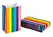 36 Pack Rainbow Striped Paper Gift Bags for Kids Unicorn Birthday & Baby Shower Party Favors Goodies, 8.7 x 5.2 in