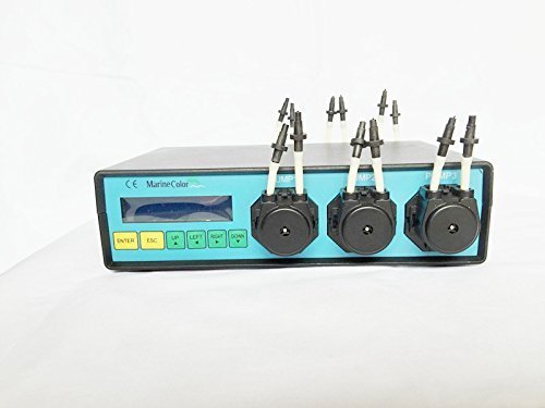 Marine Color MCD-6, 6 Channel Dosing Pump, Peristaltic, for Reef Marine Tank and Lab