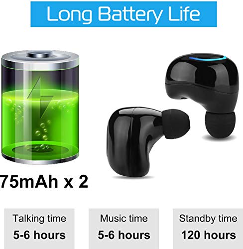 KOCASO Wireless TWS Stereo Earbuds (Black) - Thumbnail 7