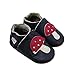 Mejale Baby Shoes Soft Sole Leather Crawling Moccasins Cartoon Infant Toddler First Walker Slippers