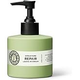 Maria Nila Structure Repair, For Damaged & Chemically Treated Hair, Algae Extract Rebuilds & Moisturizes, 100% Vegan & Sulfate/Paraben free