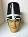 Drum Major Black Felt Hat with Chin Elastic