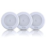 3PCS Motion Sensor Light,Firlar Stick-Anywhere Battery-Powered Universal LED Night Light