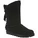 BEARPAW Women's Willow Boots, Suede, Rubber, Wool