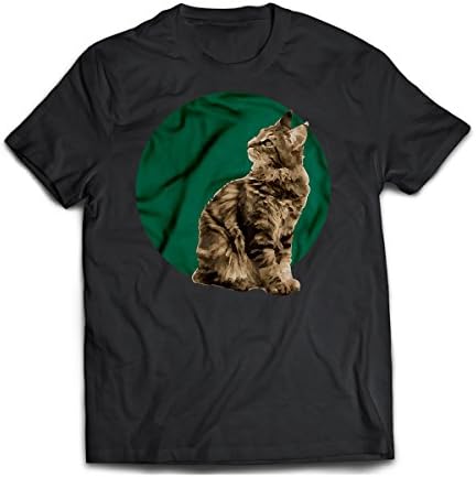 Main Coon Cat Unisex T-Shirt. Funny Main Coon Cat Tee. Cool Shirt for Main Coon Cat (2XL)