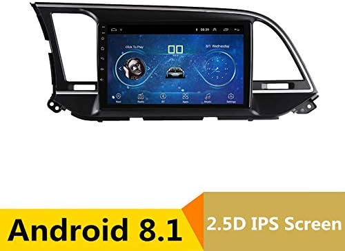 9" 2.5D IPS Android 8.1 Car DVD Multimedia Player GPS For HYUNDAI ELANTRA 2016 2017 2018 audio car radio stereo navigation