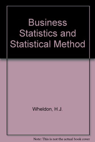 Wheldon's Business Statistics