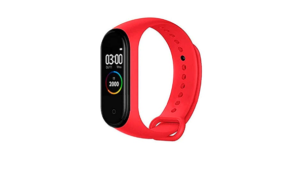 Amazon.com: M4 Smart Band 4 Fitness Tracker Watch Sport Bracelet Frecuencia  Cardíaca Presión Arterial Smartband Monitor Health Wristband Band Band -  Rojo : Electrónica