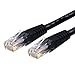 StarTech.com Cat6 Ethernet Cable - 8 ft - Black - Patch Cable - Molded Cat6 Cable - Short Network Cable - Ethernet Cord - Cat 6 Cable - 8ft (C6PATCH8BK) primary