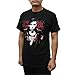 Alstyle Men's Black Veil Brides Rock Band T-Shirt Red Logo