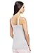 Motherhood Maternity Women's Maternity NGF Clip Down Nursing Tank Top Cami, Grey/White Stripe, Medium