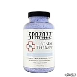 Spazazz SPZ-605 RX Therapy Crystals Container Bath Minerals, 19-Ounce, Stress Therapy De-Stress