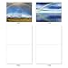 The Best Card Company - Box of 10 All Occasion Cards Blank (4 x 5.12 Inch) - Scenic Landscape Cards Assorted - Rainbow Bright M4963OCB-B1x10