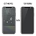 SPARIN iPhone X Screen Protector, (2 Pack) Tempered Glass for iPhone X/10 with Double Shielding/Applicator Tool/Case Friendly
