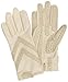 Isotoner Women's Shortie Unlined Glove, Oyster