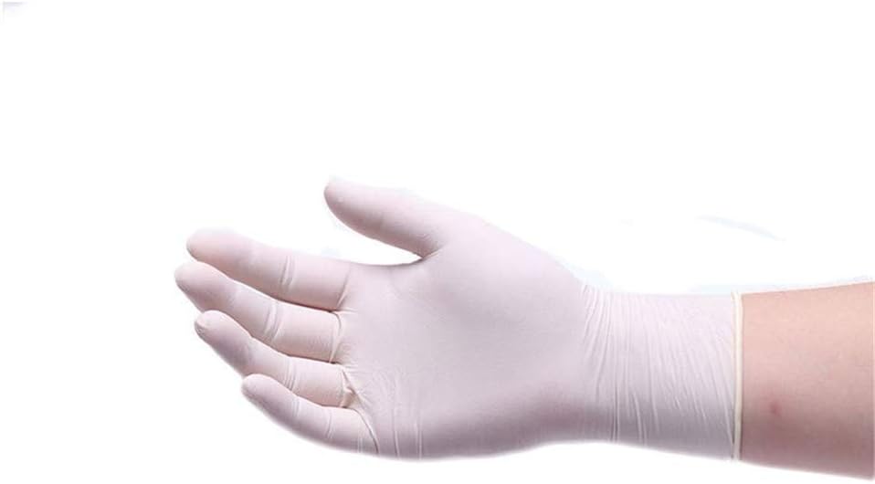 FACAIAFALO Gloves 100 pcs Disposable Gloves Nitrile Rubber Gloves Food Grade Gloves Sanitary Cleaning for Family