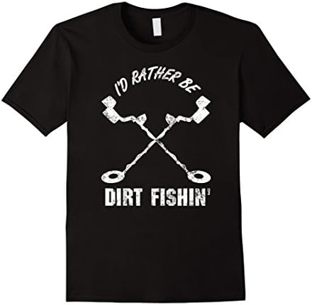 Mens Funny Metal Detecting T-Shirt, All Sizes Available XL Black