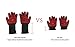 YUANBAI BBQ Grilling Gloves Heat Resistant Oven Mitts Heat Resistant up to 662°F(350°C）for the Grill, Oven, Fireplace, baking cakes, barbecuing ribs, frying fish or grilling steak and More