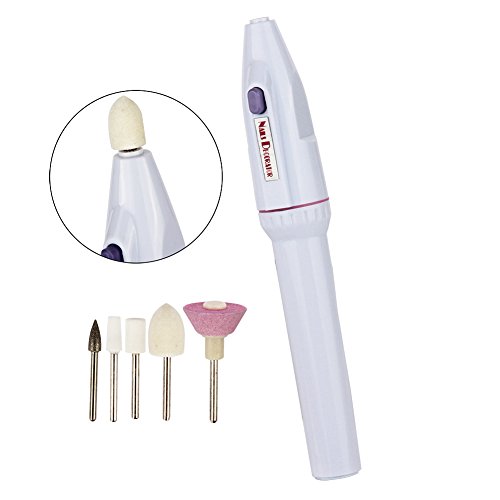 Imcolorful Electric Nail File Nail Art Drill KIT Professional Grinder Grooming Kit -2pcs