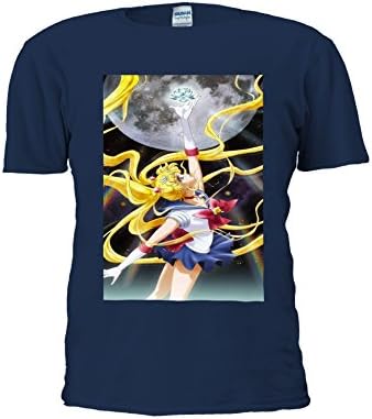 Sailor Moon Crystal Anime Space Manga Men Women Unisex Top T Shirt-M