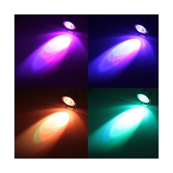 AGPtek-Stainless-Steel-IP68-Waterproof-12V-10W-Underwater-LED-Boat-Spotlight-RGB-Underwater-LED-Pond-Light-Submersible-Fountain-Light-with-Remote-Controller