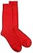 Antonio Ricci Solid Color Men's Dress Socks (Red)
