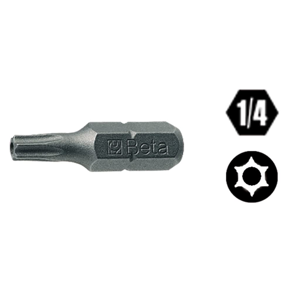 Beta Tools 861 rtx20-bit TORXÂ ® Com Guia, 1/4 "