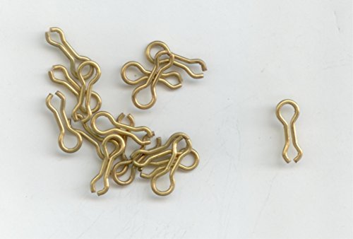 UPC 617237562906, #1 BRASS SINKER WIRE EYE FOR THE DO-IT MOLDS 100 PER PACK