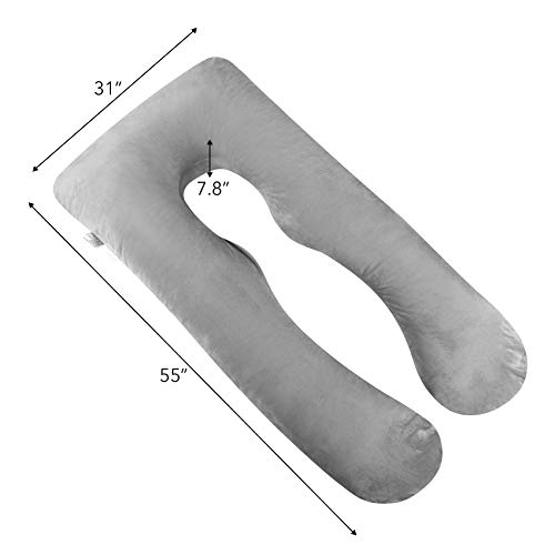 4 MoMA+Pregnancy+Pillow+U+Shaped+Maternity